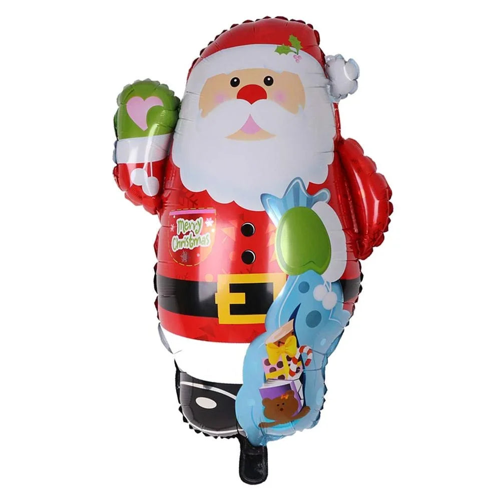 Christmas Santa Foil Balloon Xmas Party Decor size 24*49 cm - 10041
