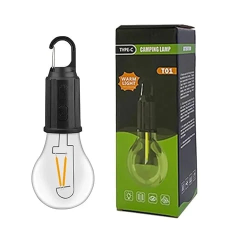 Camping Lamp, 10x Warm Light, Portable, Weatherproof - 10080