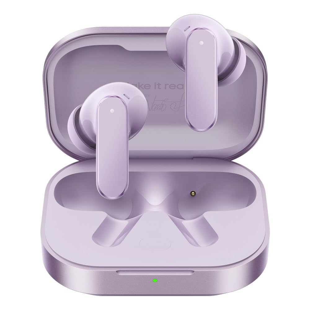 Air Buds 8,11mm+6mm Dual Dynamic Bass Drivers,58Hrs Playtime, 55dB ANC,6 Mic ENC, 45ms Low Latency, 360° Spatial Audio {Random Color} - 20626