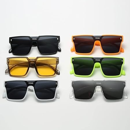 Square Sunglasses Travel Glasses Multicolor Optional Uv400 - 20320