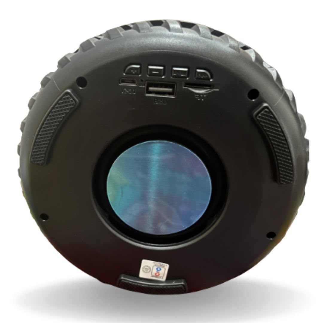 (Portable Bluetooth Speaker) Dynamic Thunder Sound Auto Series 8 W Bluetooth Speaker (Black, Stereo Channel) - 20467