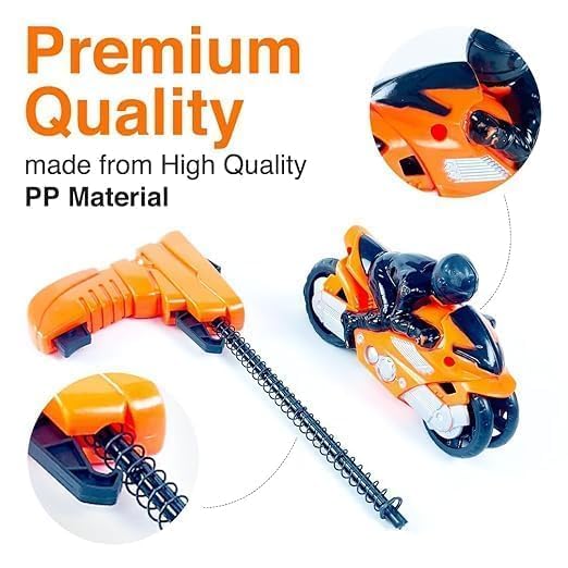 Super Bike Toy – Spring-Loaded Friction Vehicle Bike Toy - 11253