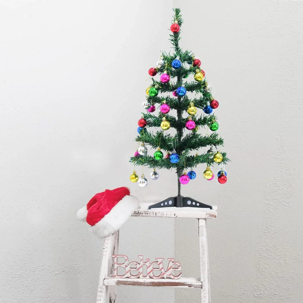 Green Classic Pine Christmas Tree Artificial 1.5 Feet - 7090