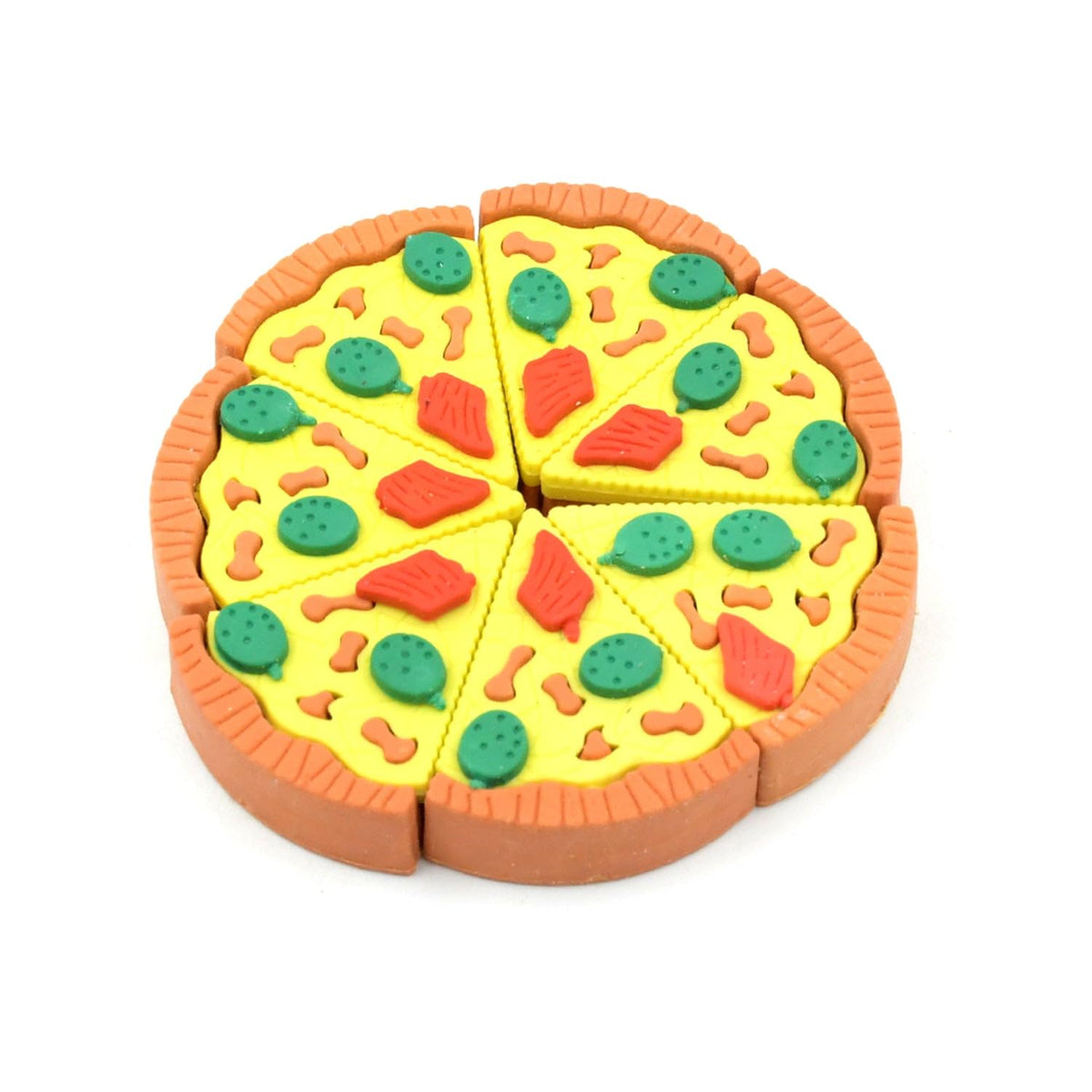 Pizza Erasers Set1, Novelty Stationery in Pizza Box - 21352