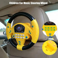 KX1703  Kids Interactive Racing Steering Wheel Toy with Sound & Light – Educational Driving Simulator for Children {Random Color}