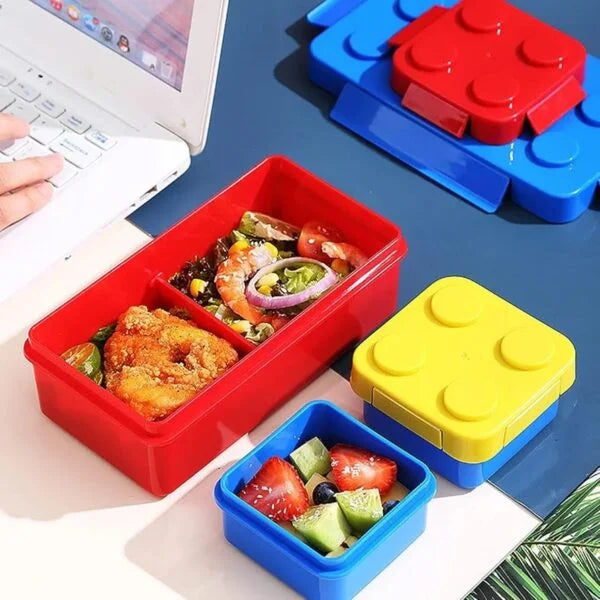 Lunch Box for Children, Lunch Box with Compartments, 1150 ml, Lunch Box, Leak-Proof Lunch Box for Schools, Picnics and Parks - 10683