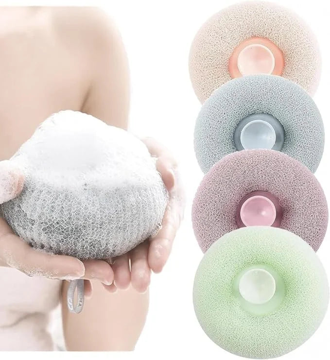 Bath Shower Scrub Sponge For Body Mud & Dirt Remover, Exfoliating Sponge Shower Bath Loofah - 10894