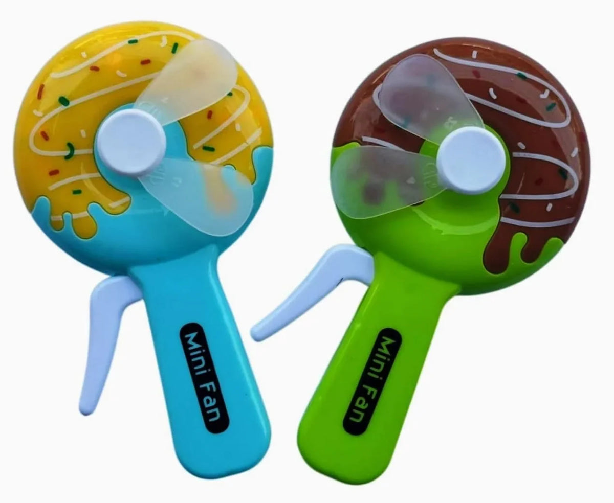 Hand PressFan for Kids, Small PocketFan for Outdoor,Safe Mini ManualFan, Portable SummerFan Toy For Kids - 11183