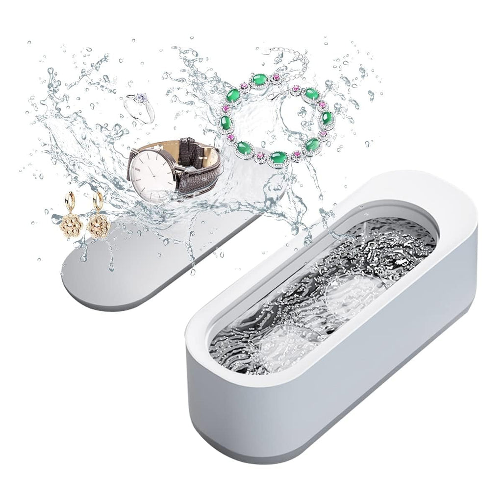 Jewellery Cleaner Portable Professional Mini Household Ultrasonic Cleaning Machine For Jewellery, Eyeglasses, Watches - 10517