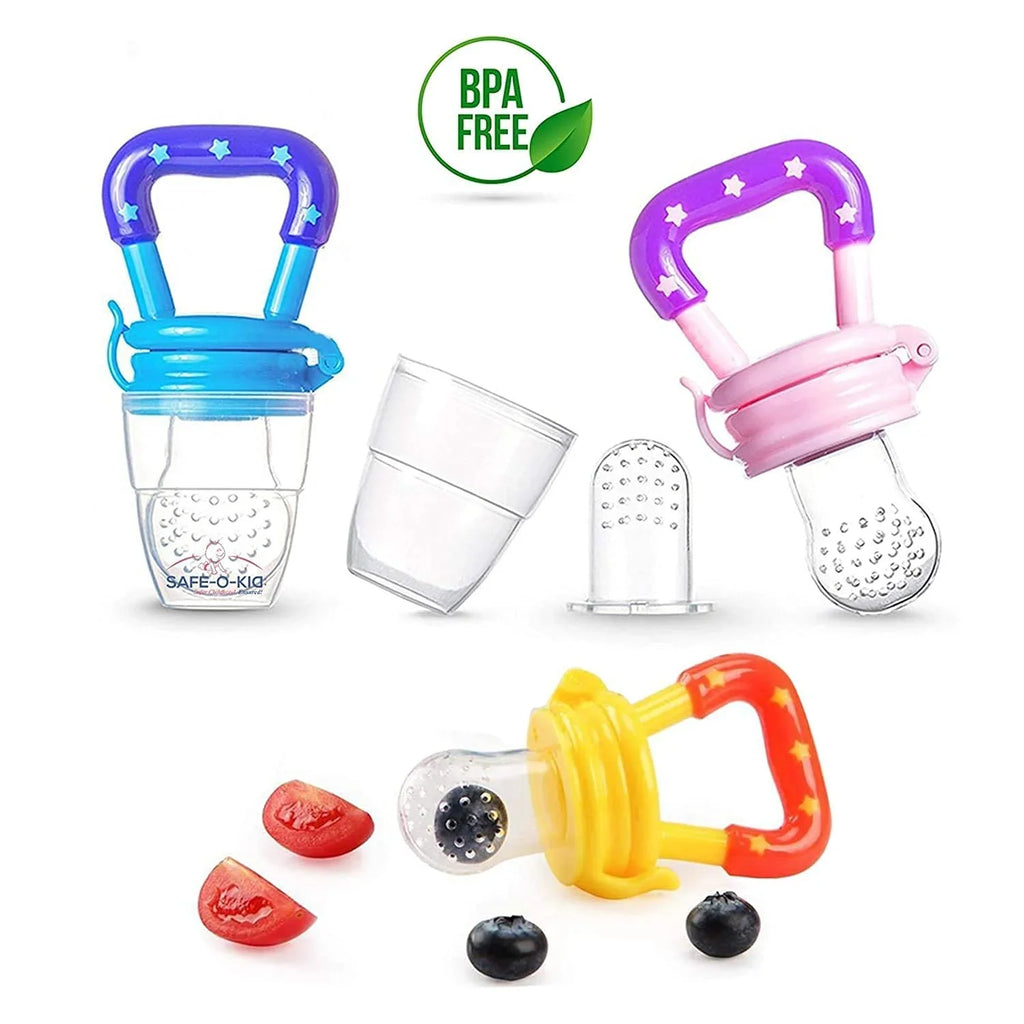 Baby Food Feeder Silicone pecifier with Box - 10098
