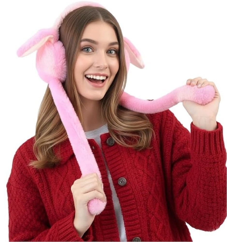 Soft & Warm Winter Ear Muffs | Plush Faux Fur Ear Warmers for Long Fluffy Ears Cold Weather {Multicolor} - 20330