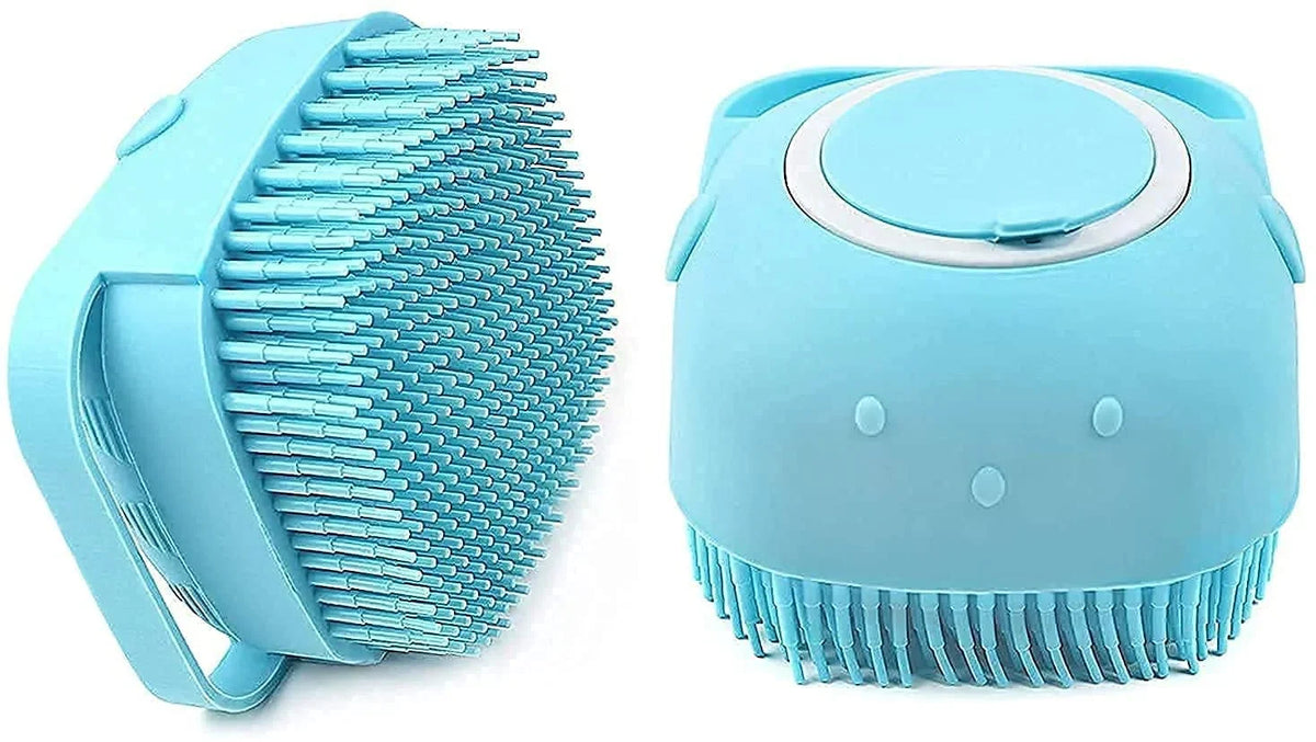 Silicon Massage Bath Brush Hair, Scalp & Bathing Brush - 6070