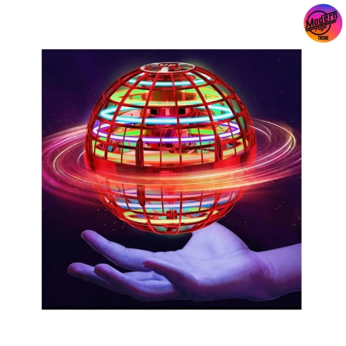 Flying Ball Boomerang Flyorb Magic Balls USB Rechargeable Lights 360° Rotating… - 10099