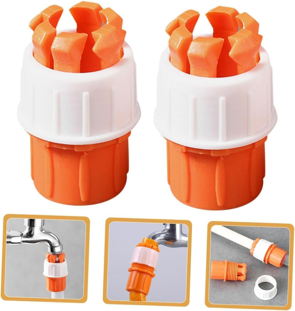 Pipe Tight Connector, Universal Adapter Coupling Mesh Water Nozzle Fitting, Leak-Proof Tap Jointer for Garden, Outdoor - 21161