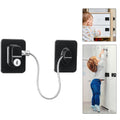Refrigerator Lock Freezer Door Lock Cabinet Lock (Black) - 10817