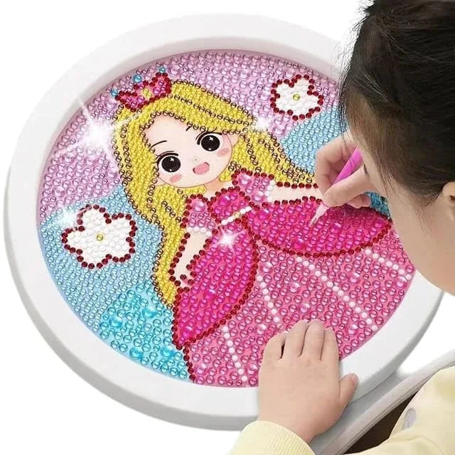 Diamond Painting Kits for Kids Arts & Crafts – DIY Diamond Painting Craft Kits for Girls – Multi Design - 10482