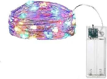 LED light Fairy Lights Battery Operated multicolor - 20148
