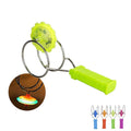Magnetic Gyro Wheel Light-Up Yoyo Rail Twirler Musical Rainbow Spinning Toy - 20402