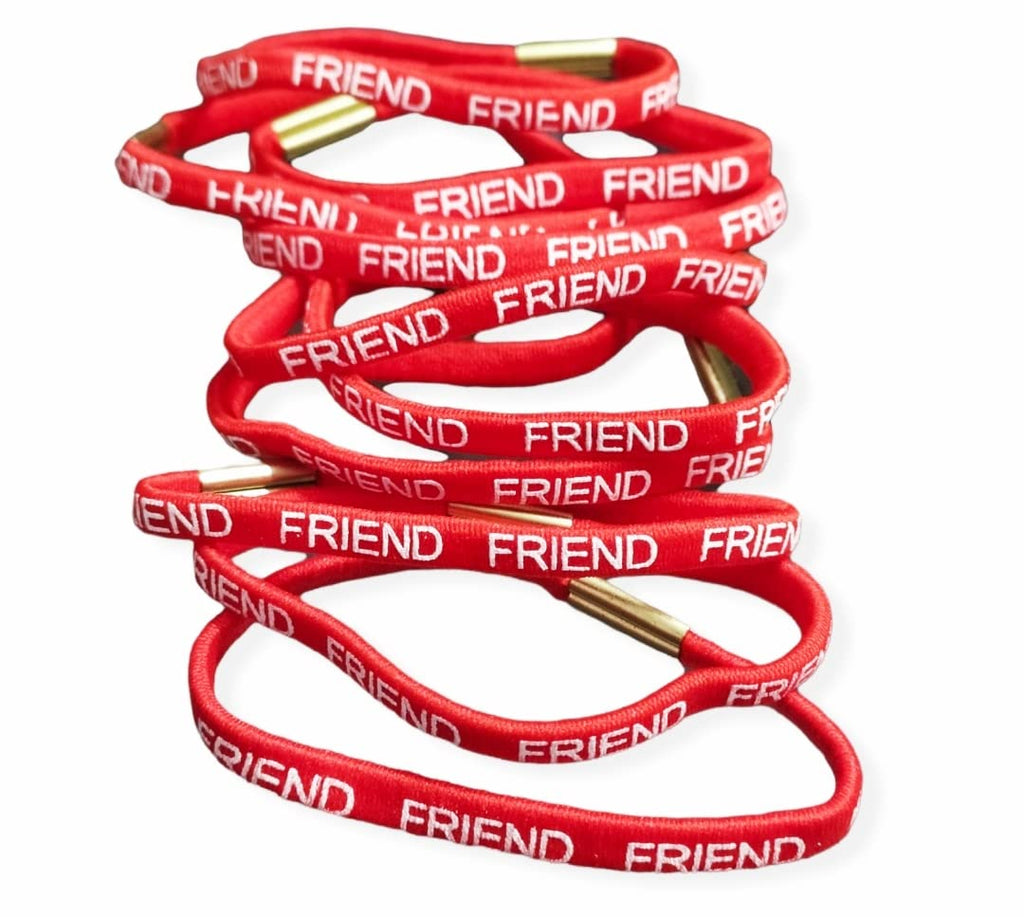 {90 Pcs} Red Friendship Band Set for Boys and Girls - 20790