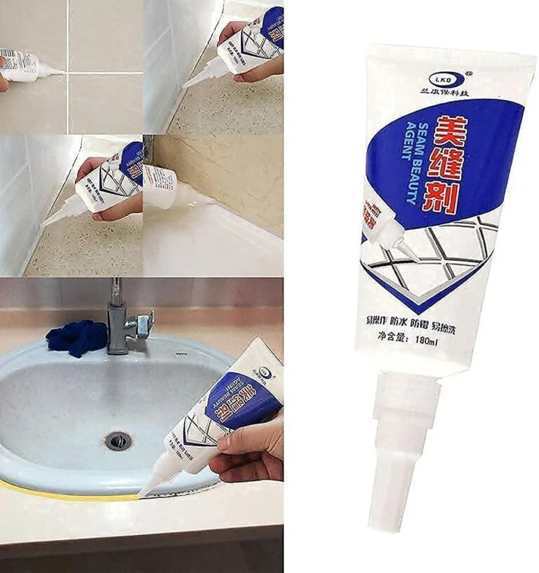 Waterproof Tile Gap Crack Filler Tube Paste, Seam Beauty Agent - 10190