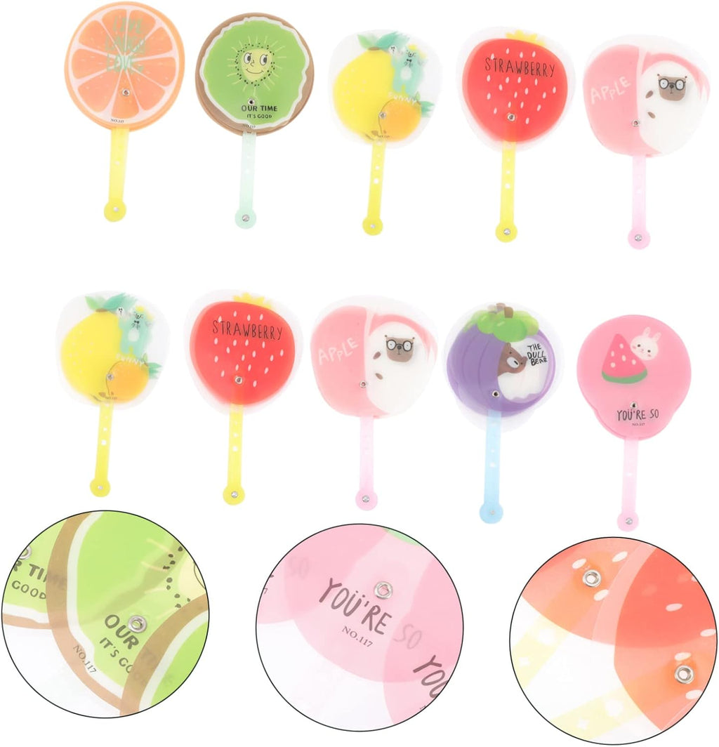 Fruit Fans Decorative Fan Fruit Hand Fan Summer Hand Fan Cartoon Summer Fan Children's Hand Fan Small Folding Fan - 20201