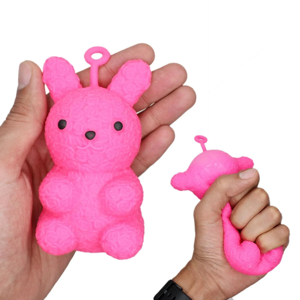 Bunny Night Light for Kids, Cute for Nursery Cute Toy ,Kawaii Squishy Silicone Bunny Touch Lights - 11139