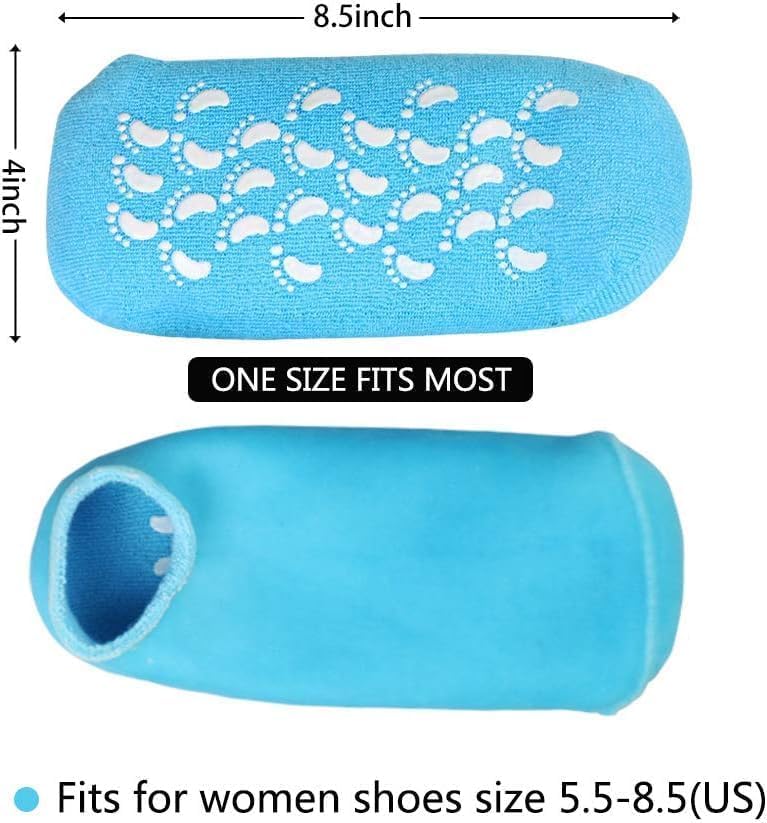 RAH-7 Gel Spa Gel Socks for Cracked Skin Random color