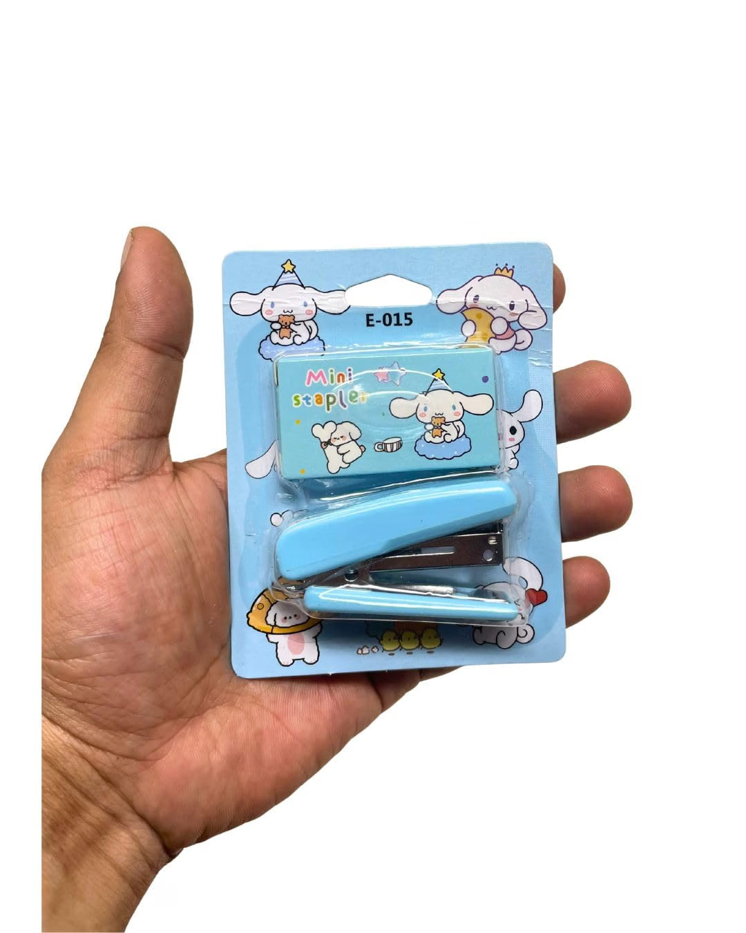 Mini Stapler Set with Staples, Cute Cartoon Design, Compact Portable Stationery for School and Office - 21171