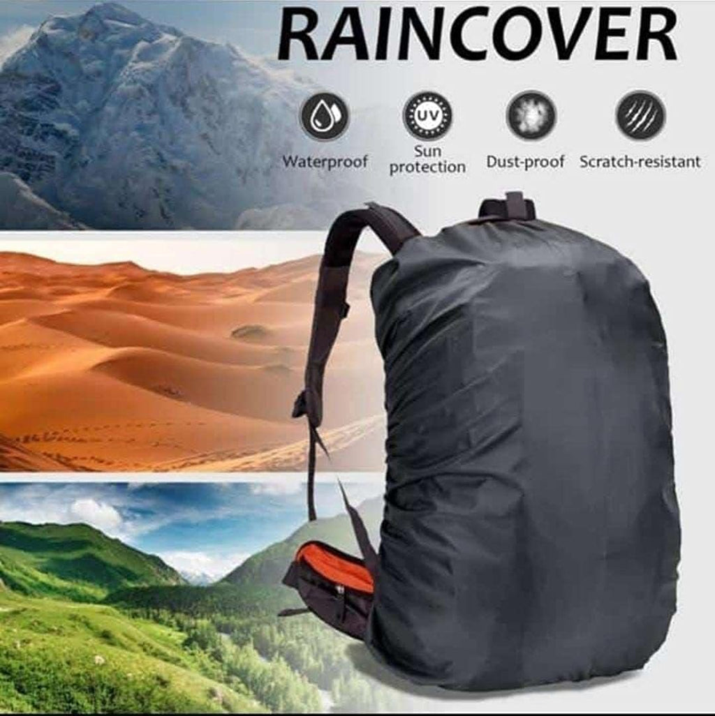 Waterproof Nylon Rain Cover/Dust Cover Elastic Adjustable for Laptop Bags and Backpacks, School Bag Waterproof Cover,Dust Proof, Backpack,Laptop Bag - 20653