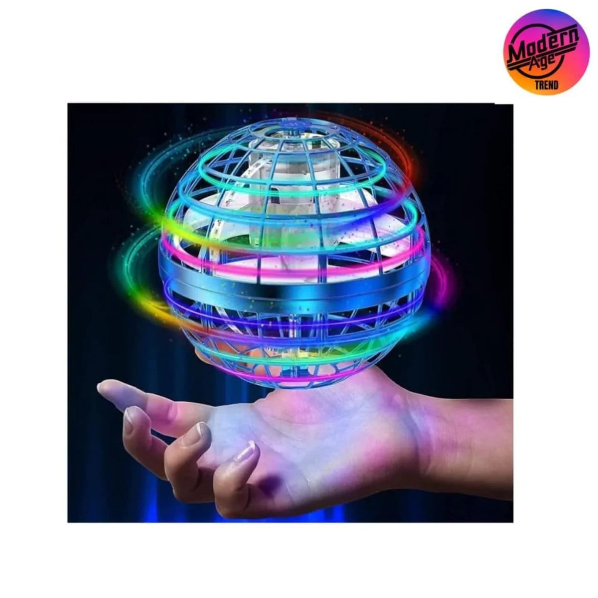 Flying Ball Boomerang Flyorb Magic Balls USB Rechargeable Lights 360° Rotating… - 10099