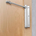 Adjustable Automatic Door Closer for Home & Office, Spring Loaded Silent Door Closer with 4-Level Speed Control, Stainless Steel Auto Door Closer for Wooden - 20735