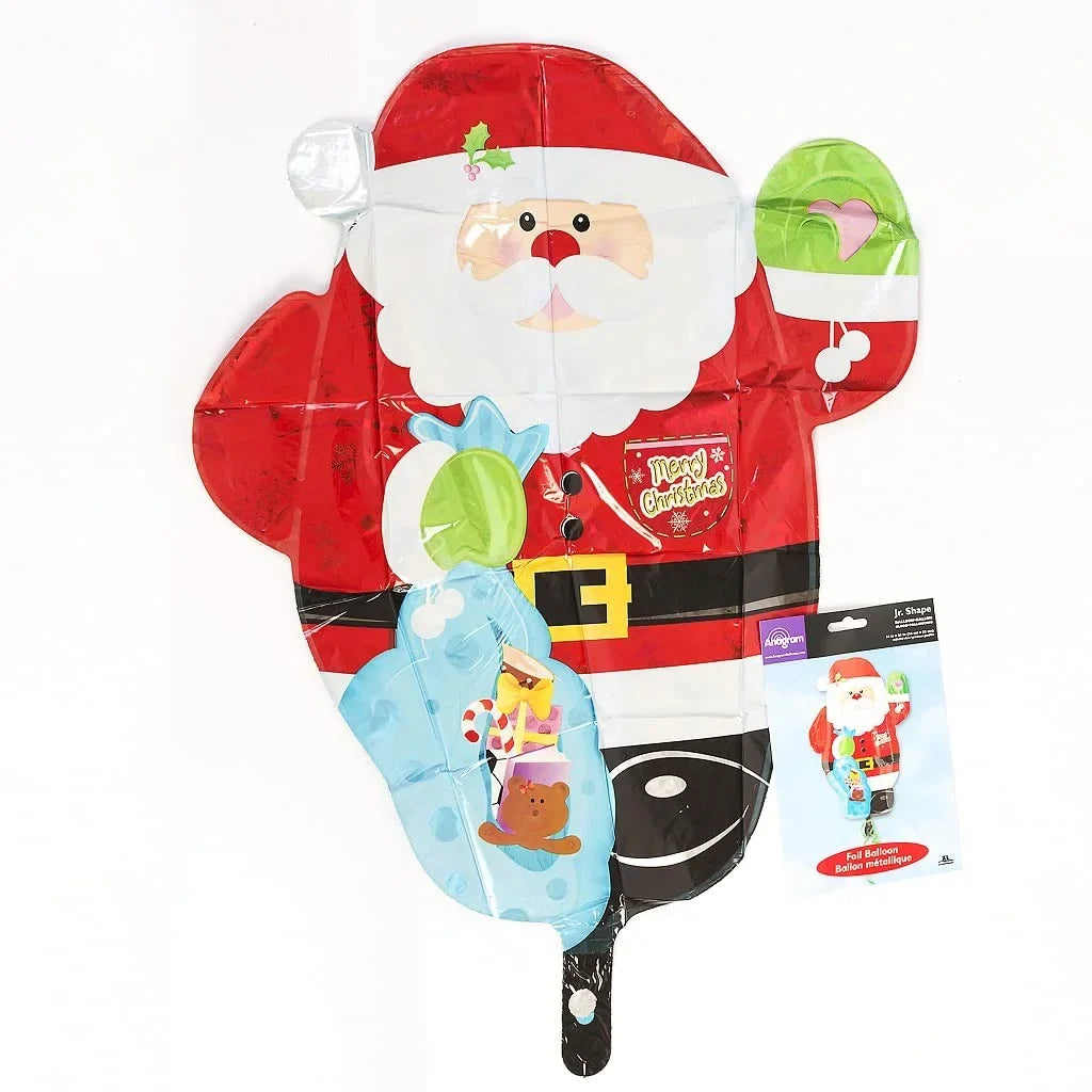 Christmas Santa Foil Balloon Xmas Party Decor size 24*49 cm - 10041