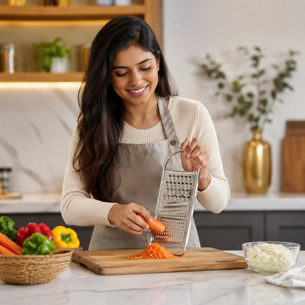 iINTELLIGENCEi Stainless Steel Grater, - 21198