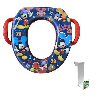 Baby Potty Seat with Support Handles (Color and Print May Vary) - 9219