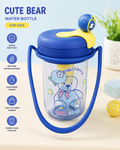 Cartoon Bear Kids Drinking Bottle 450ml {Random Design} - 10039
