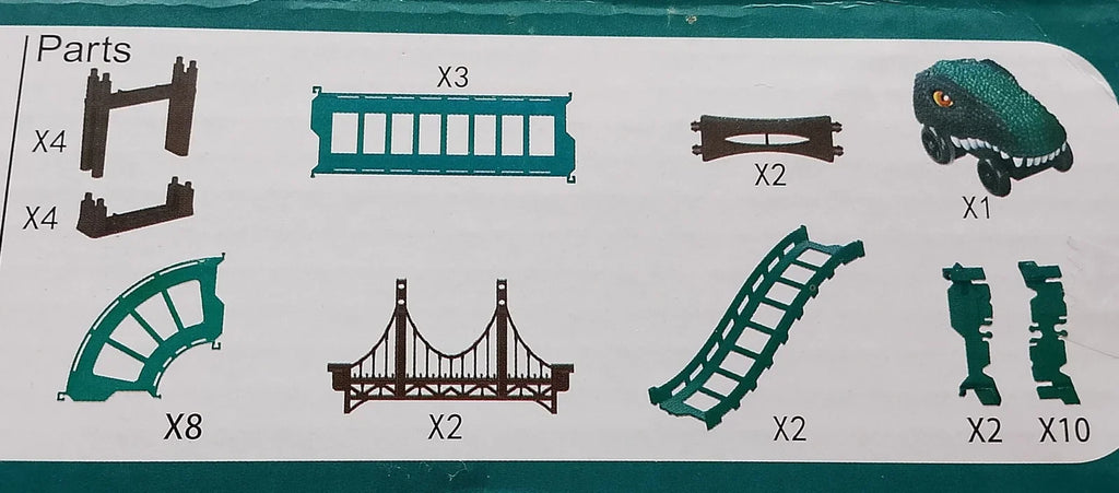 Dino Track Train Set - 4166