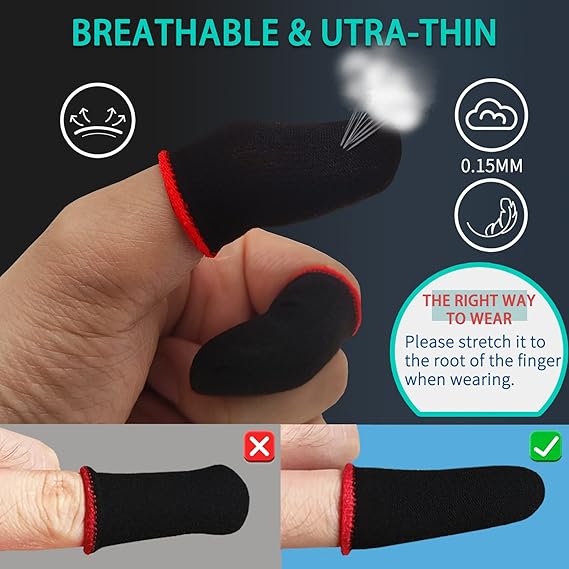 Thumb & Finger Sleeves for Mobile Games - 20516