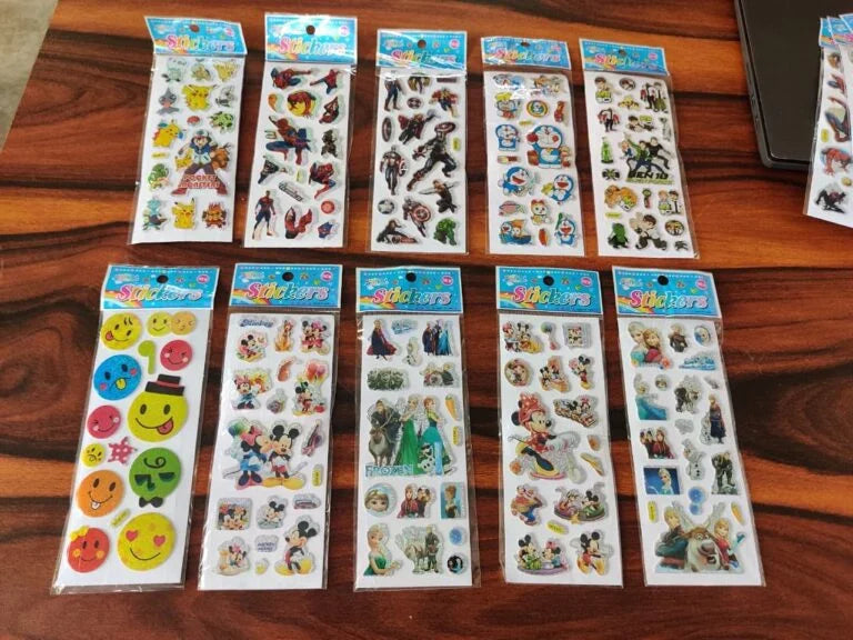 BTL-838 Sticker  ( 100 Pkts )  , Project Stickers