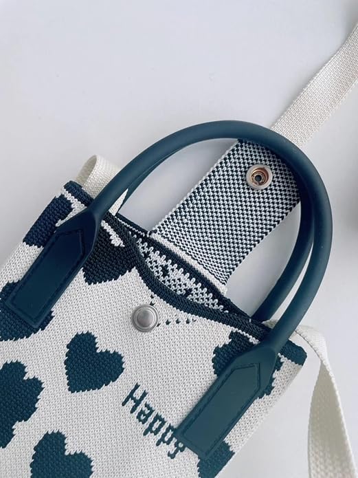 Nylon Canvas Mobile Pouch for Women's & Girls - Stylish Phone Bag - Travel Crossbody Shoulder Sling Purse with Adjustable Strap (Multi) - 20829