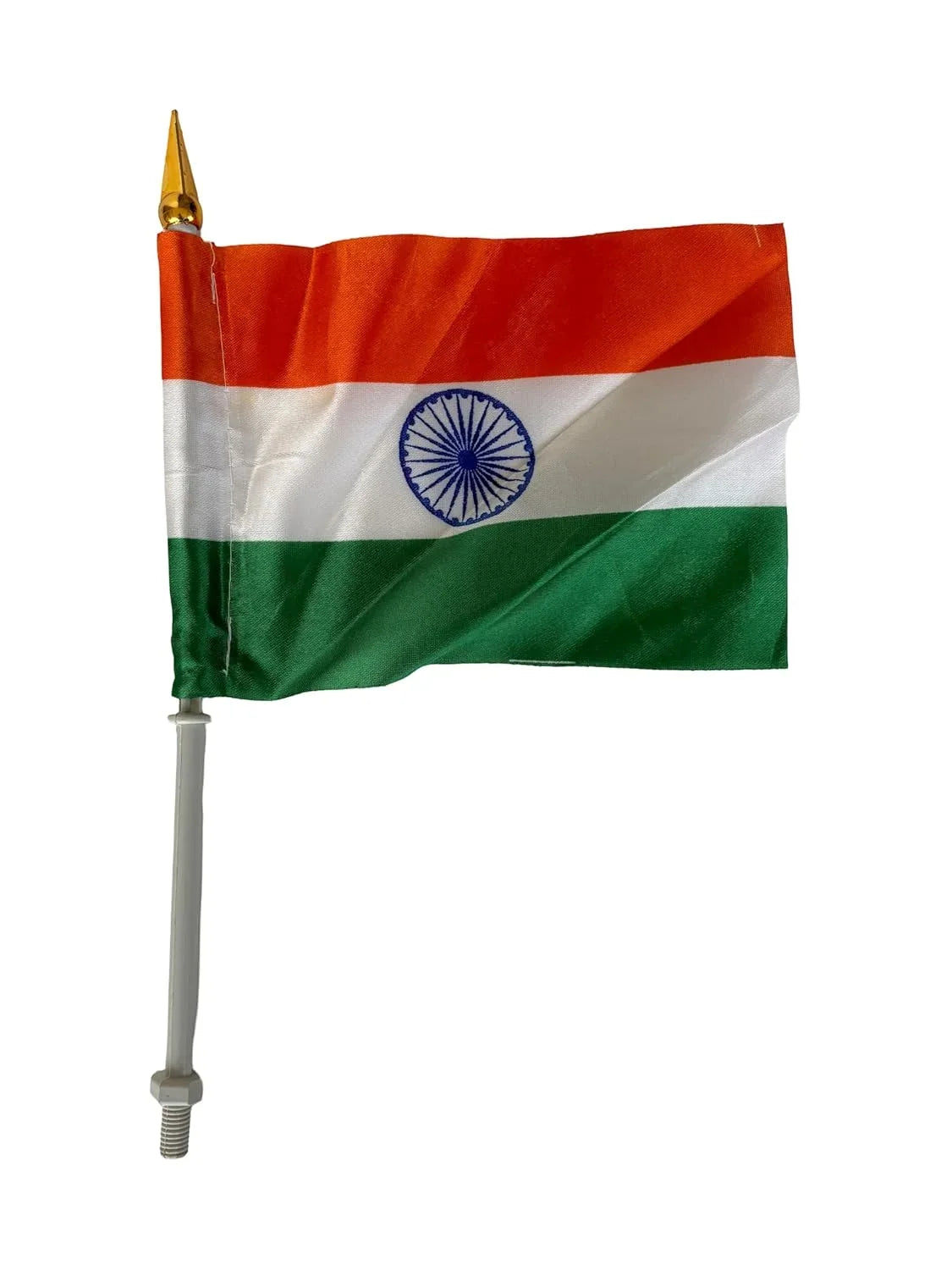 Tricolor Roto Flag with Stand for Bikes set of 10 flag - 10228