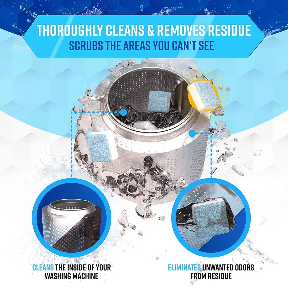 Washing Machine Cleaning 12 pcs Tablet - 9357