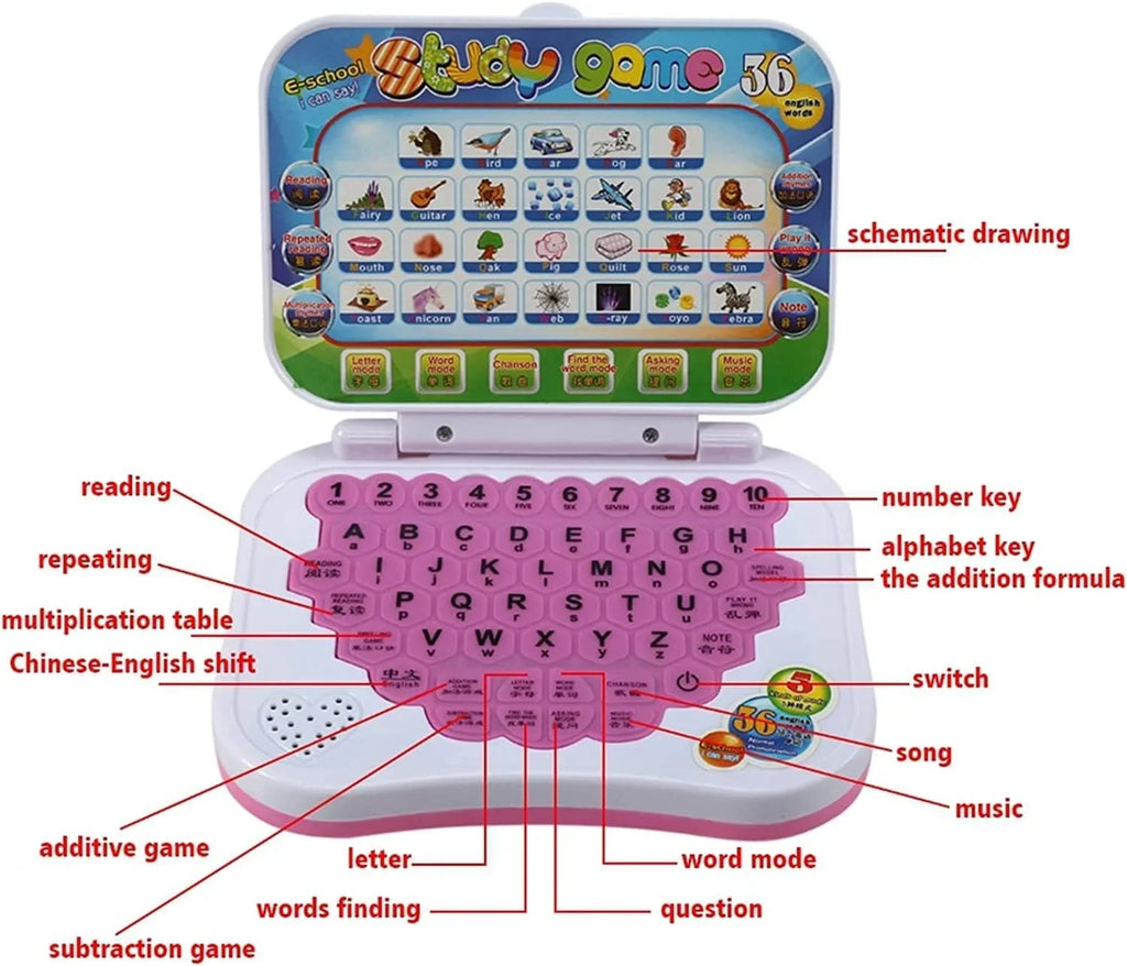 828-1A Electronics Learning Laptop/Computer for Kids