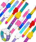 Pop It Friendship Bands Wrist Bands Bracelets Rainbow Colour Random Design - 10807