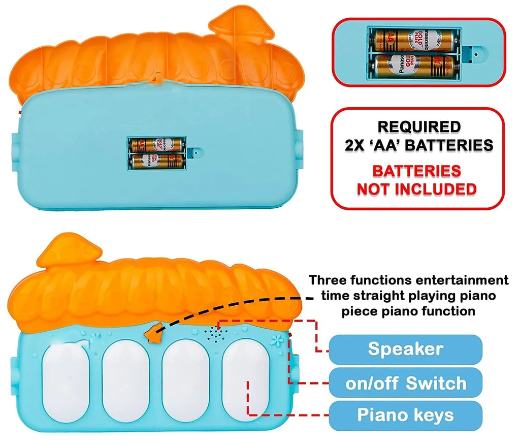 Musical Keyboard Mat Piano Baby Mat - 0639
