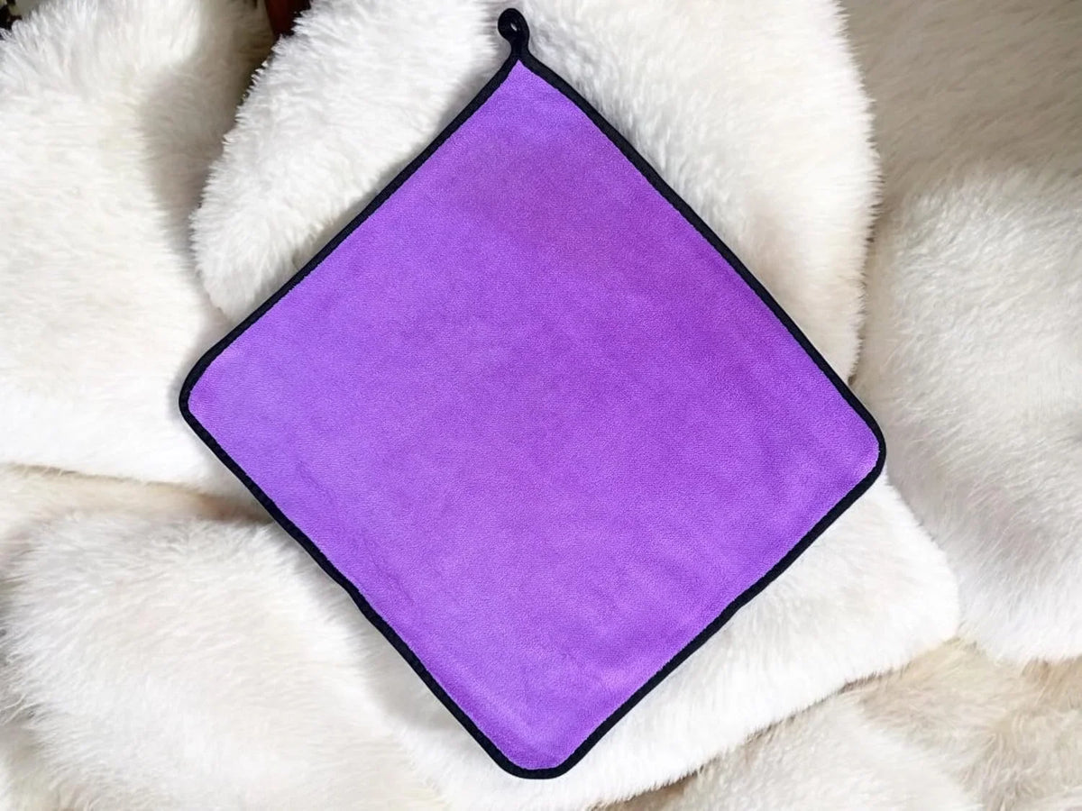 Microfibre multipurpose towel for home & car use {Multicolor}- 40×40 - 11302