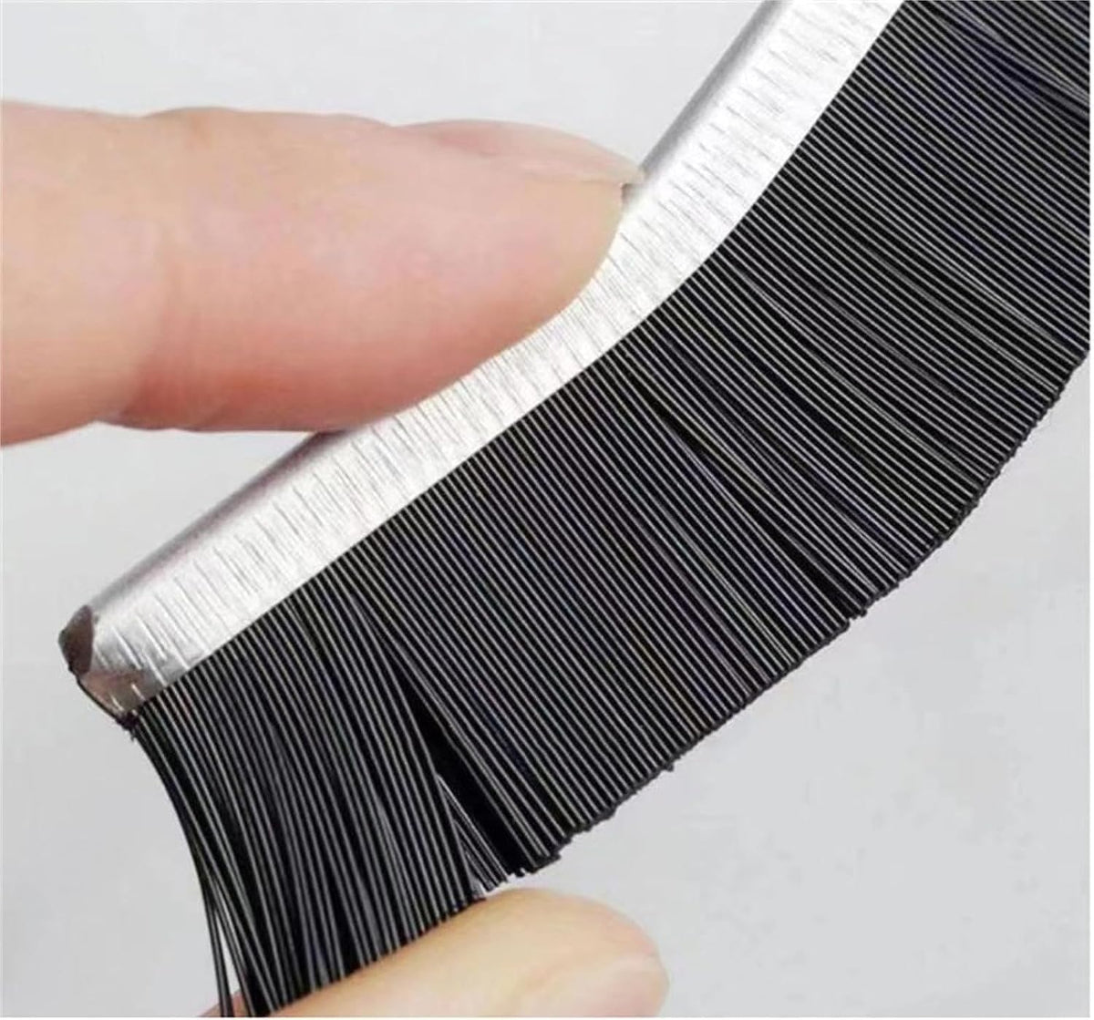 Plastic Gap Cleaning Brush, Hard Bristle Crevice Cleaning Brush Tool for Household Use, Multifunctional Dead Corner Cleaning Brush for Tiles, Bathroom, Kitchen - 20551