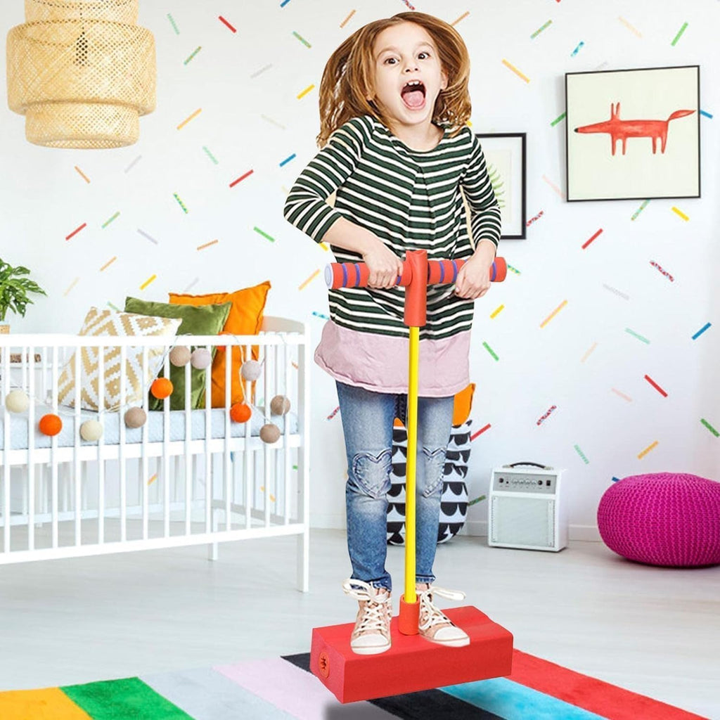 Jumper Fun and Safe Pogo Stick for Toddler Bouncing Toy for Ages 3 - 10054