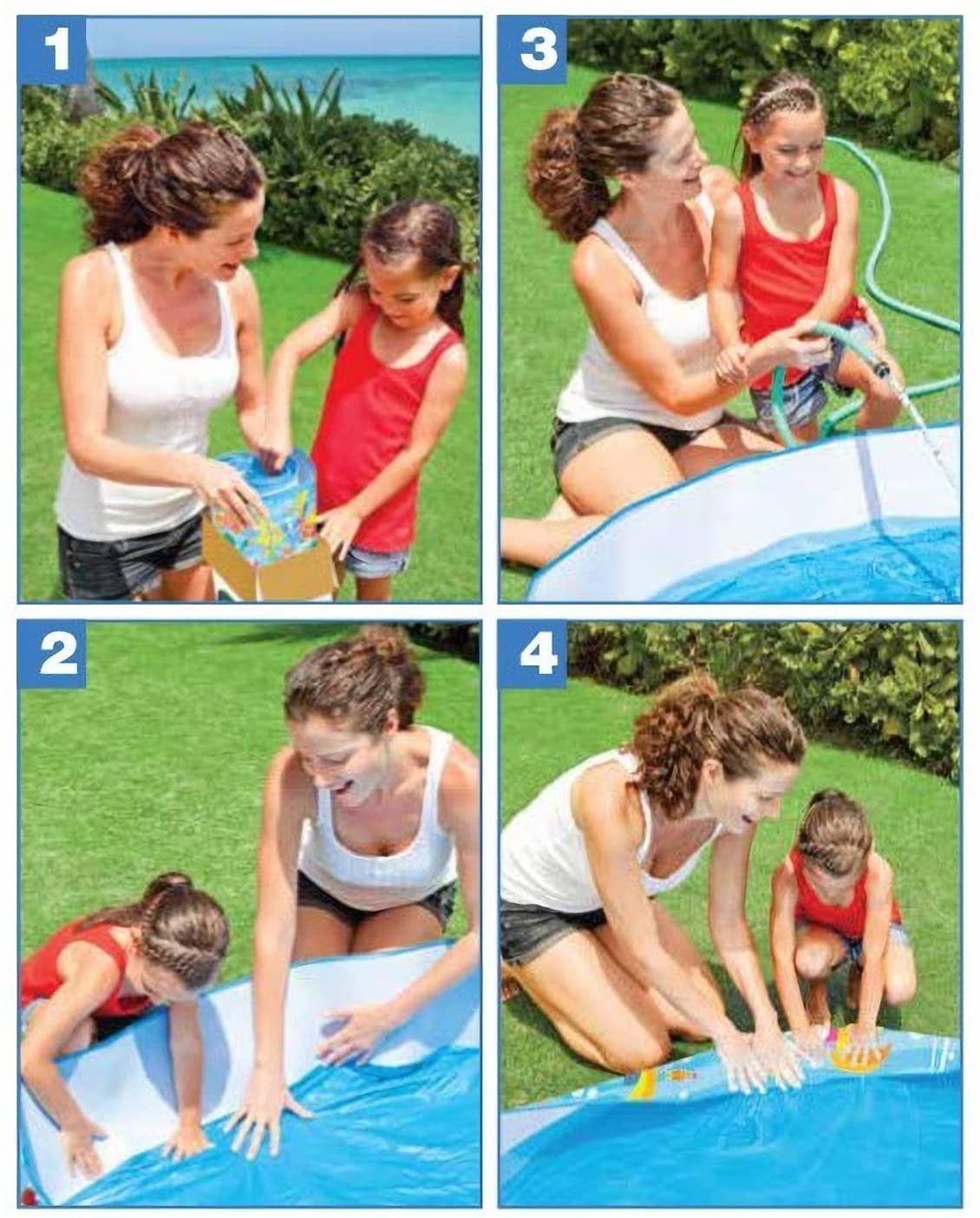 Intex Fun Swimming Pool- 2 feet {Size-1.22*25cm} - 58477