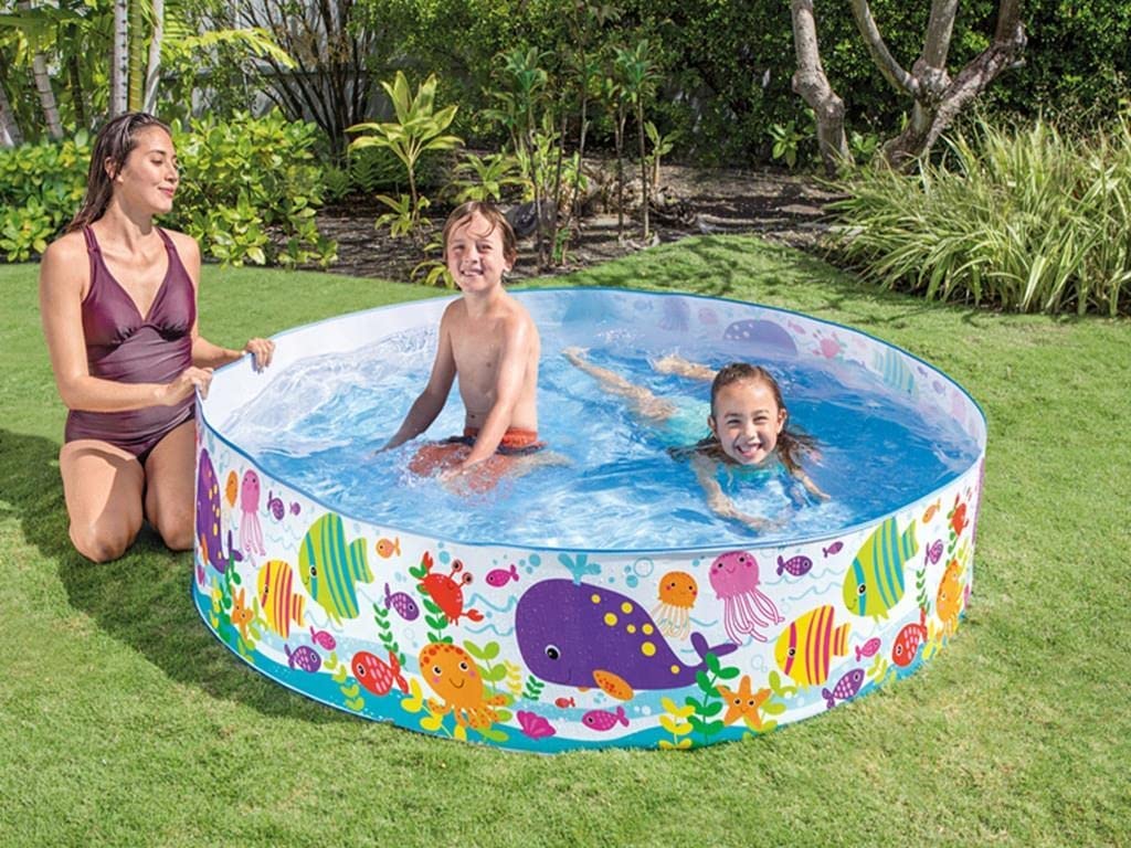 Intex Fun Swimming Pool- 2 feet {Size-1.22*25cm} - 58477