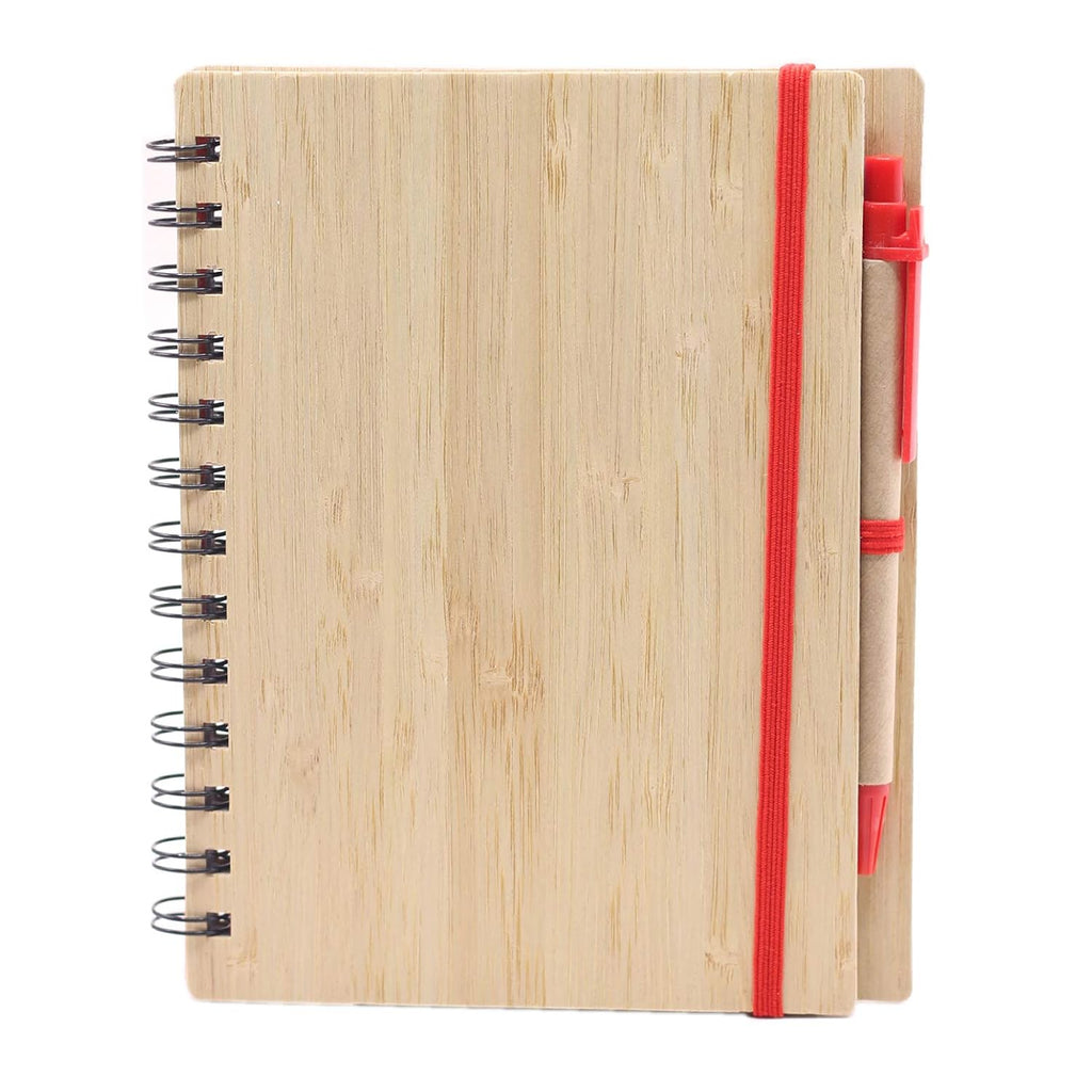 THE SHOPPE Diary and Pen + Black Pen Free (15 Designs and Color Options) (Wooden, Multicolor) - 3291